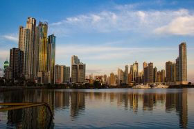 skyscrapers in Panama CIty viewed rom Cinta Costera – Best Places In The World To Retire – International Living